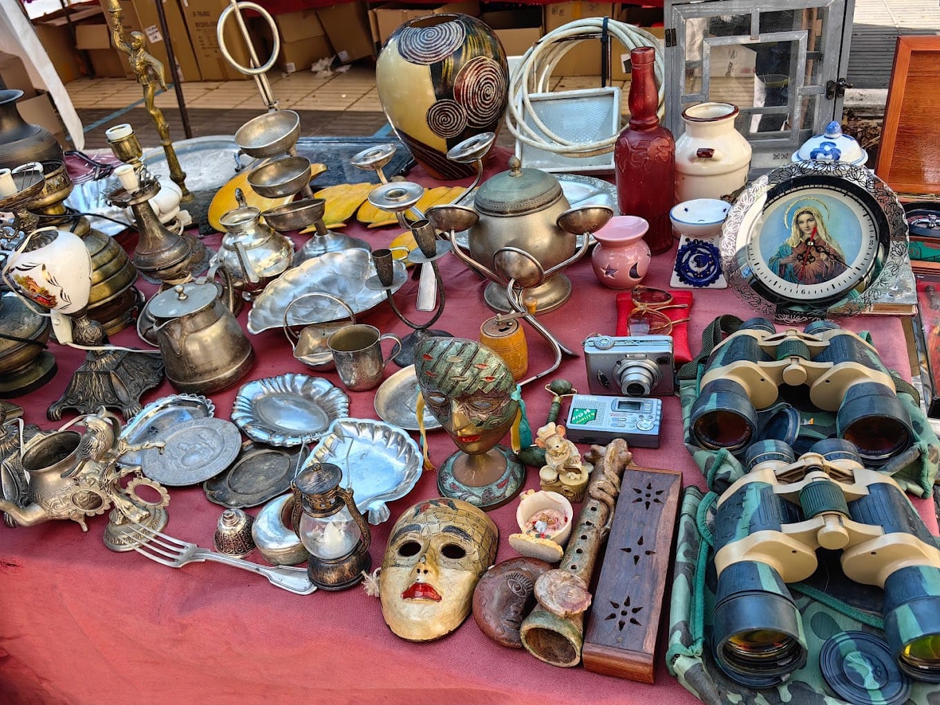 Antigüedades en el Rastro de Las Palmas