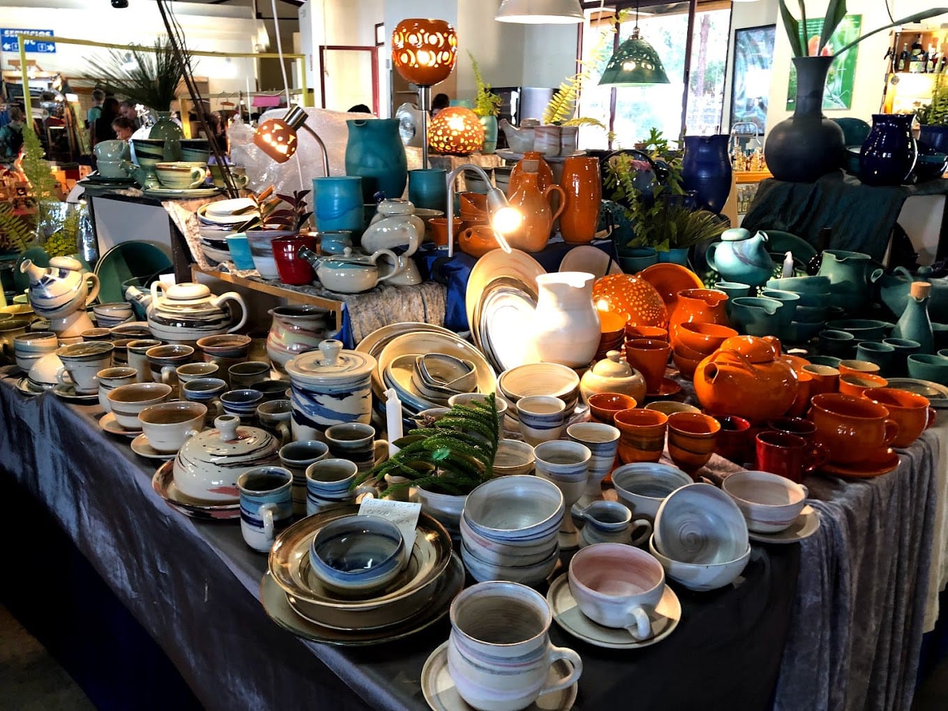 Artesanía en el Mercadillo de Puntagorda