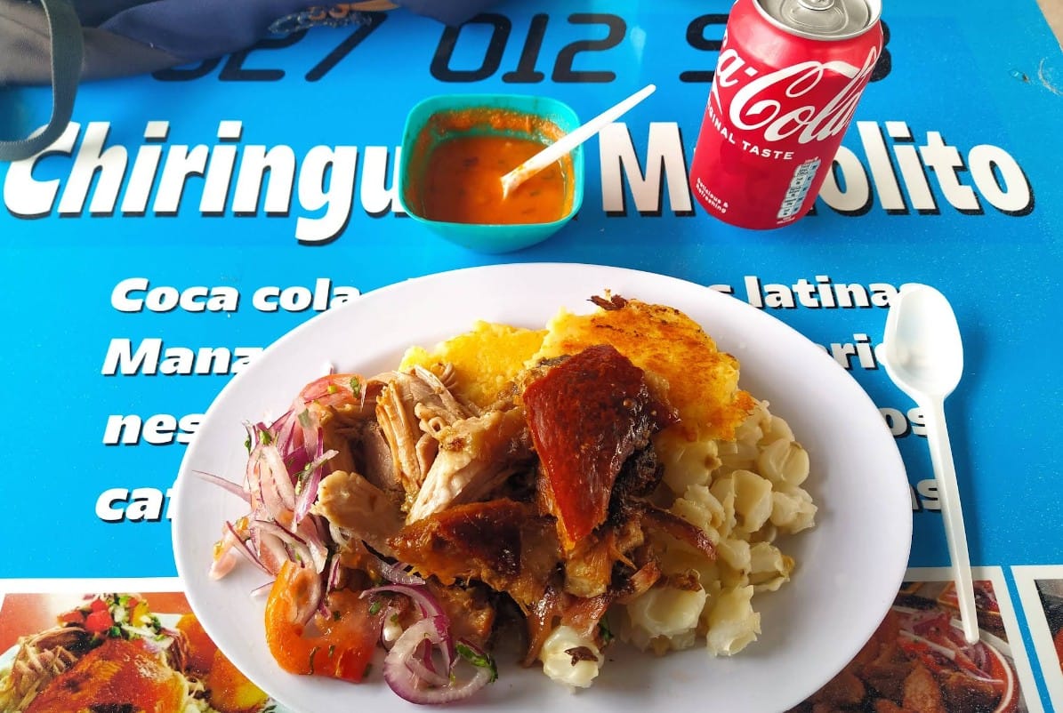 Chiringuito Manolito en el mercadillo de San Javier