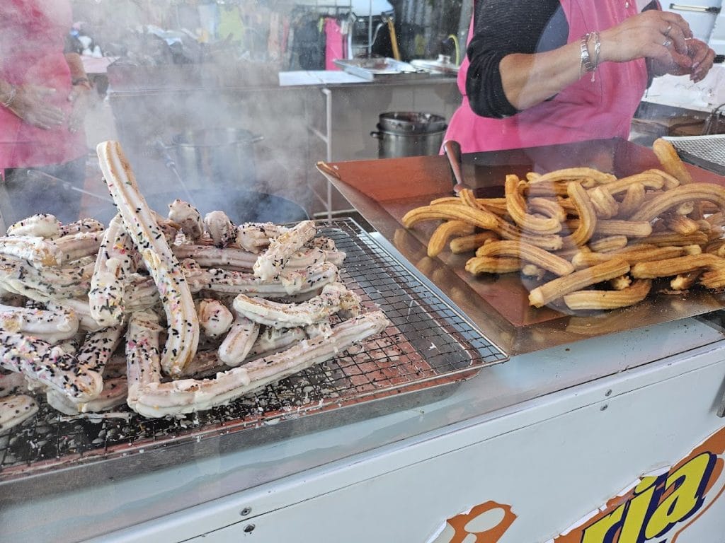 Churrería en la feria de San Cosme