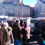Mercadillo de Sardiñeira en La Coruña