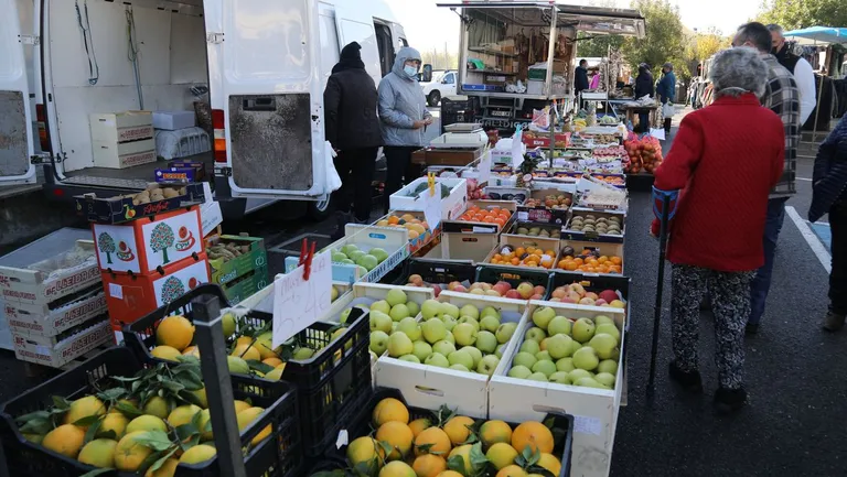 Frutas en la Feria de A Fonsagrada