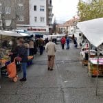 Mercadillo en el Escorial