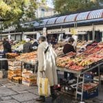 Mercadillo en Plaza de Cuba de Mataró