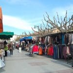 Mercadillo en Sant Andreu de Llavaneres