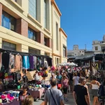 Mercadillo en Vilanova i la Geltrú