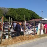 Mercadillo de segunda mano en Chiclana